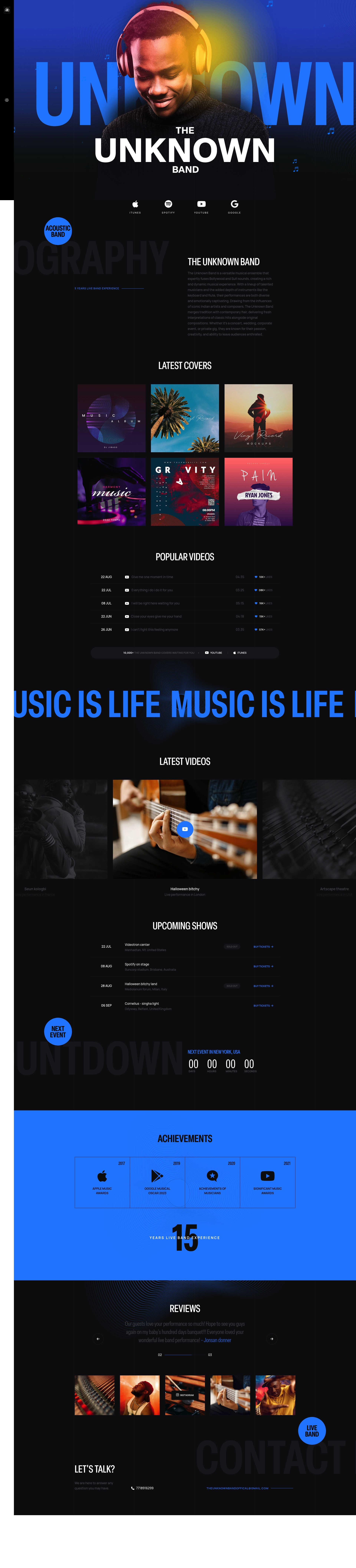 The Unknown Band Screenshot